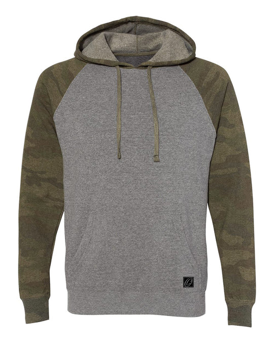 Independent Trading Co. Adult Midweight Special Blend Raglan Pullover Hoodie