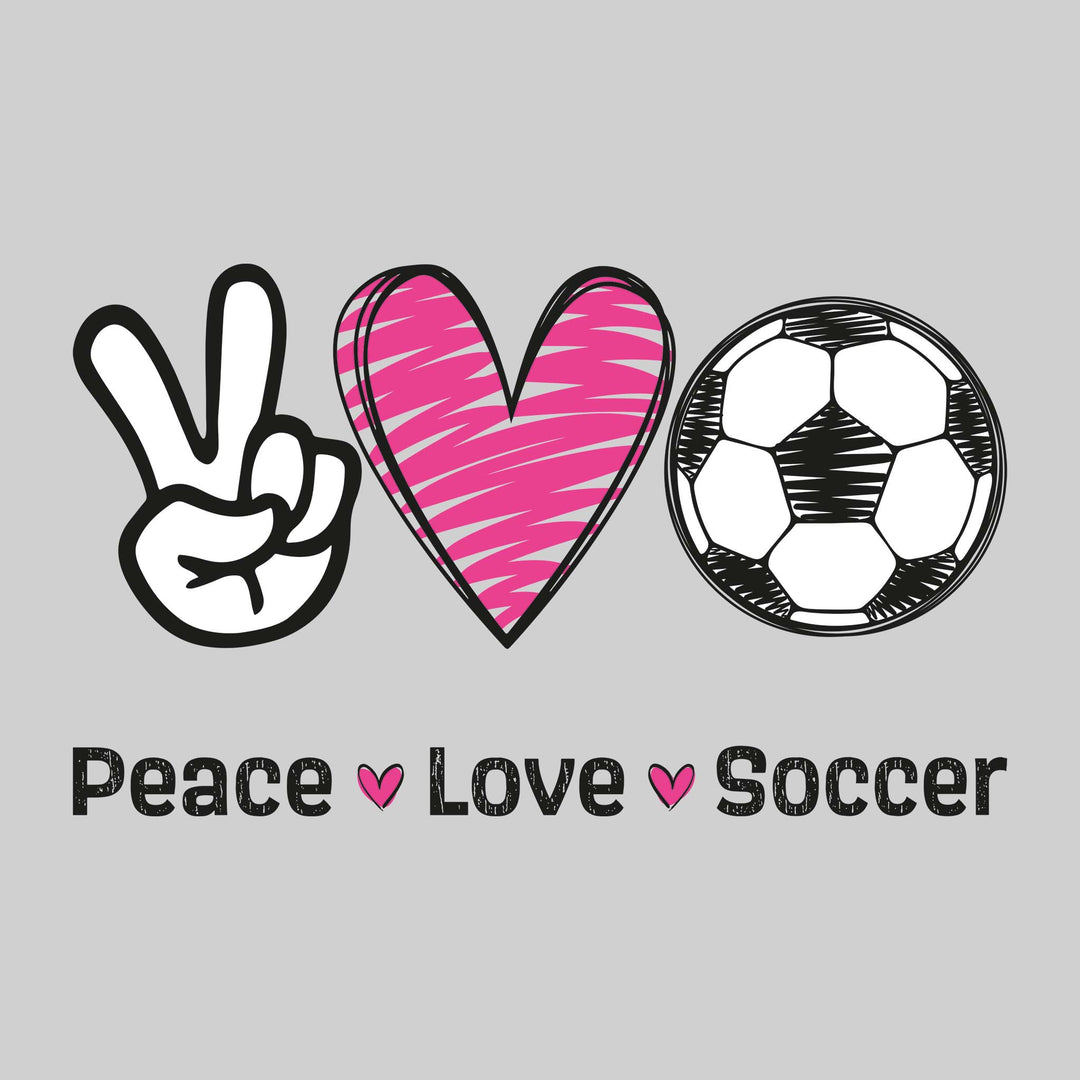 Peace Love Soccer