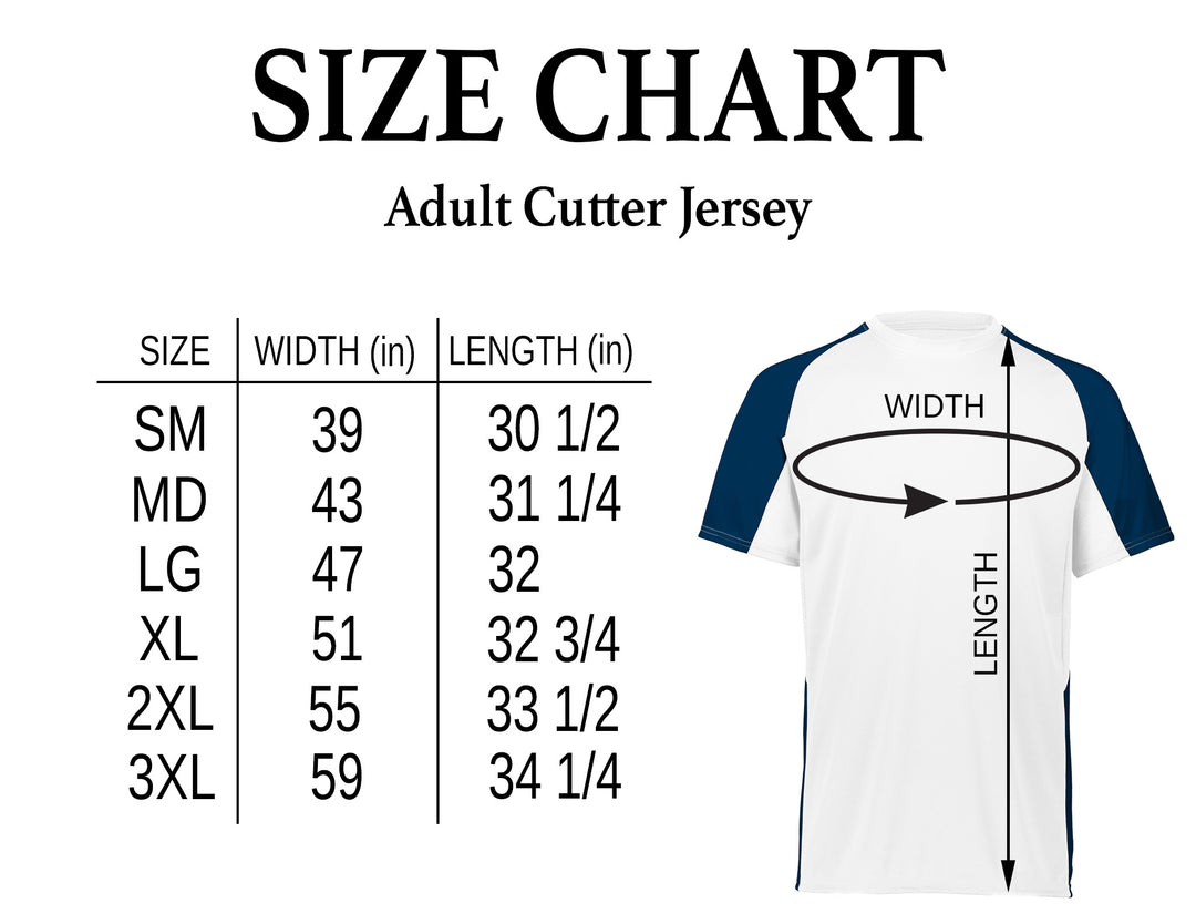 Adult - John Glenn Bobcats Varity Boys Tennis - 2026 - Augusta Sportswear Cutter Jersey