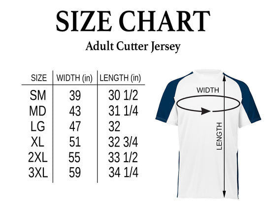 Adult - John Glenn Bobcats Varity Boys Tennis - 2026 - Augusta Sportswear Cutter Jersey