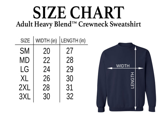 Garber Dukes - JV Football - Gildan Adult Heavy Blend™ Crewneck Sweatshirt
