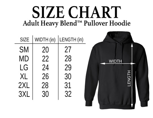 Gildan Adult "Bet" Heavy Blend™ Pullover Hoodie