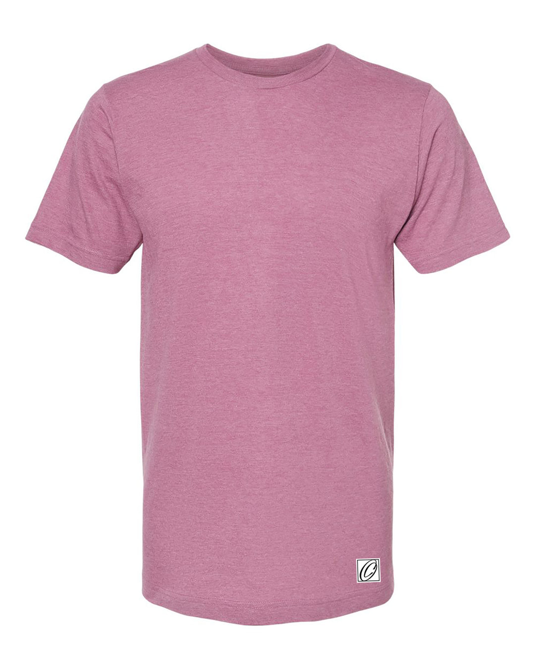 Tultex Adult Fine Jersey Crewneck Short Sleeve Tee - Heather Colors - Red/Pink/Purple/Orange/Yellow
