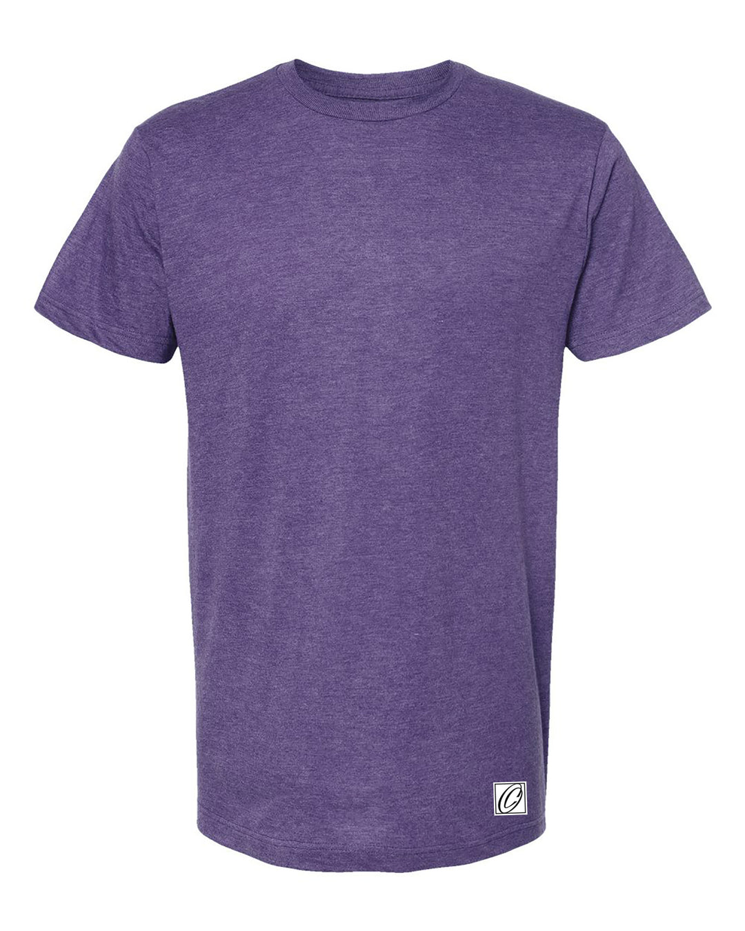 Tultex Adult Fine Jersey Crewneck Short Sleeve Tee - Heather Colors - Red/Pink/Purple/Orange/Yellow