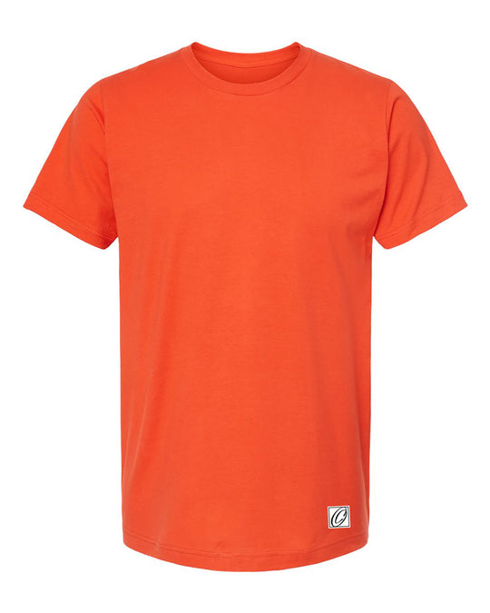 Tultex Adult Fine Jersey Crewneck Short Sleeve Tee - Solid Colors - Red/Pink/Purple/Yellow/Orange