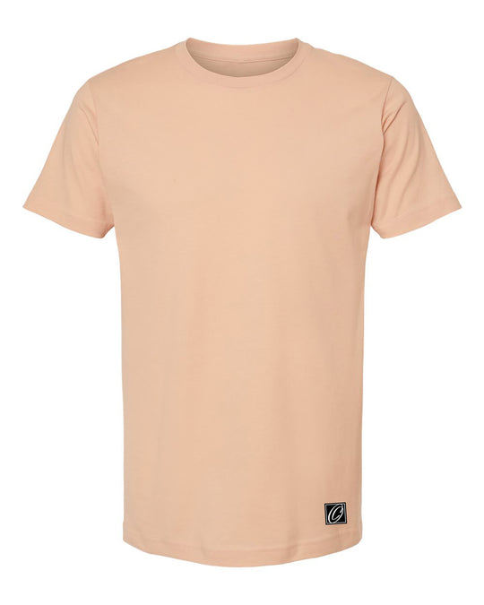 Tultex Adult Fine Jersey Crewneck Short Sleeve Tee - Solid Colors - Red/Pink/Purple/Yellow/Orange