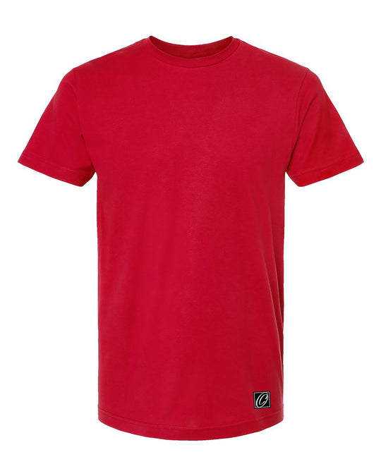 Tultex Adult Fine Jersey Crewneck Short Sleeve Tee - Solid Colors - Red/Pink/Purple/Yellow/Orange