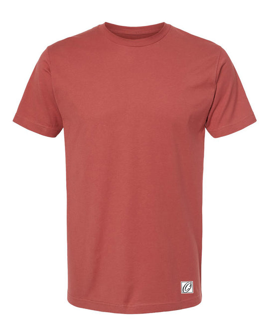 Tultex Adult Fine Jersey Crewneck Short Sleeve Tee - Solid Colors - Red/Pink/Purple/Yellow/Orange