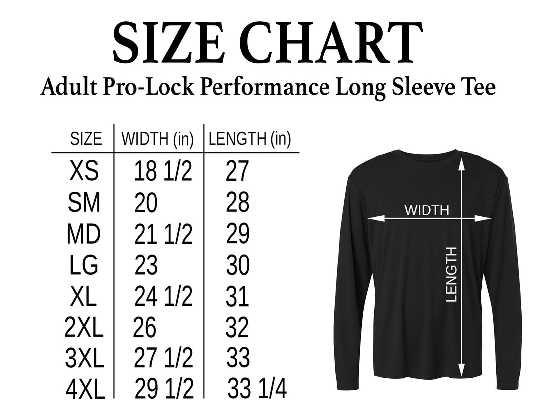 Adult - John Glenn Bobcats - Girls Swimming & Diving - 2025 - AllPro Pro-Lock Performance Long Sleeve Tee