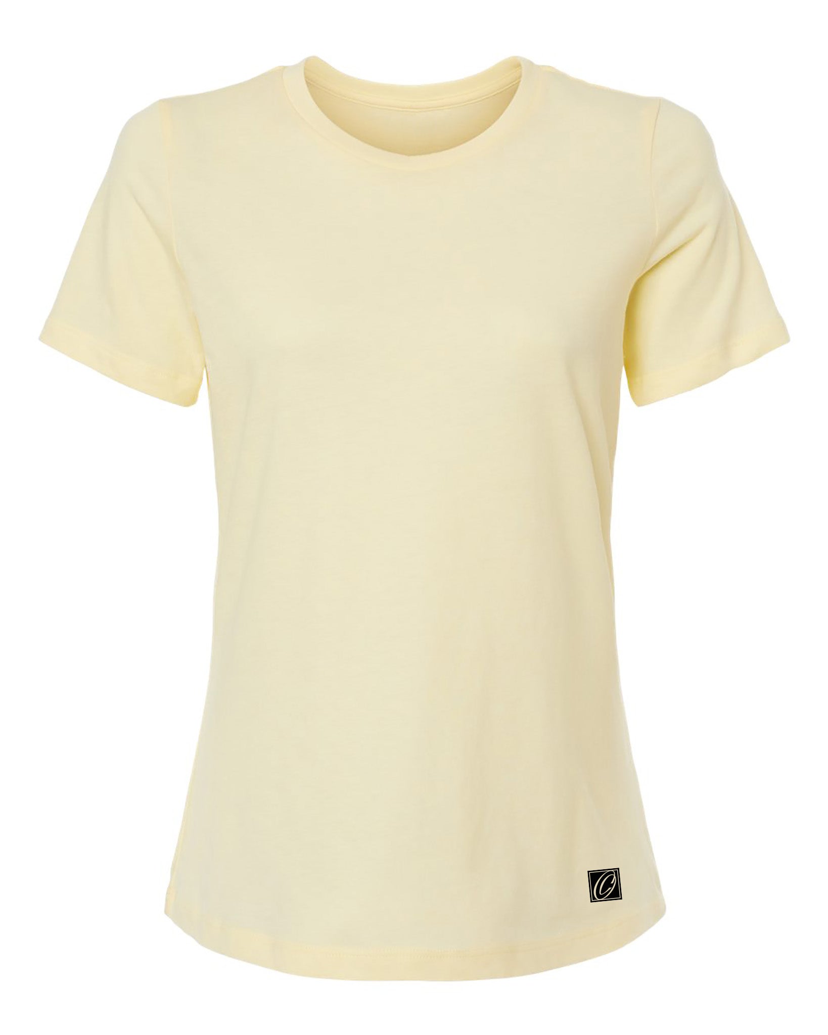 Bella Canvas Ladies Relaxed Fit Heather CVC Crew Neck Short Sleeve Tee - Red/Pink/Yellow/Orange/Tan