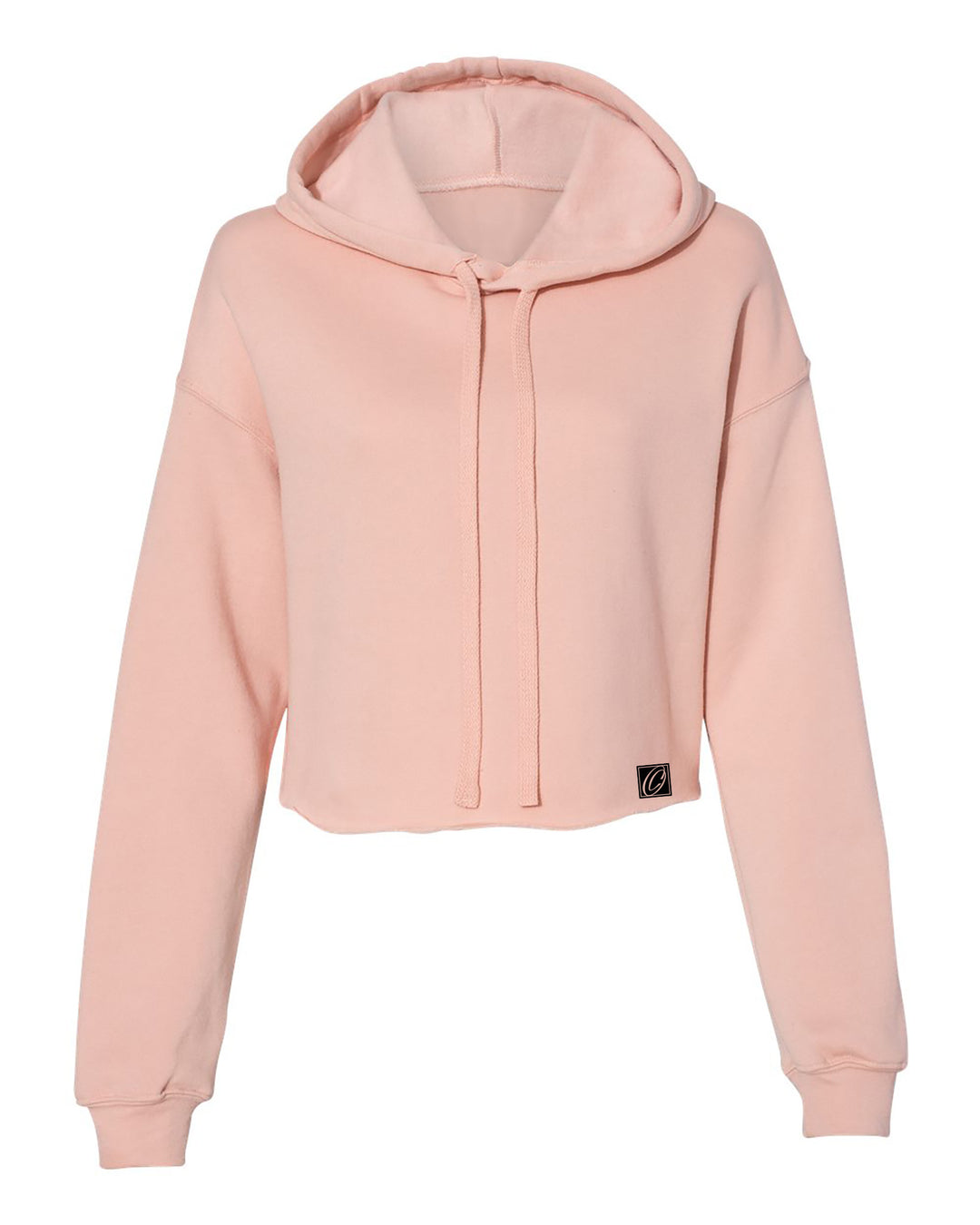 Bella Canvas Ladies Midweight Crop Fleece Hoodie