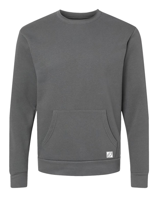 Next Level Apparel Adult Santa Cruz Pocket Crew Neck Sweatshirt