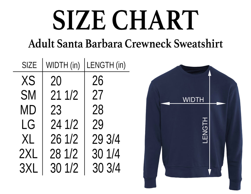 All Saints Couguars - Football - Supporting Our Nation's Heroes - 2026 - Next Level Adult Santa Barbara Crewneck Sweatshirt