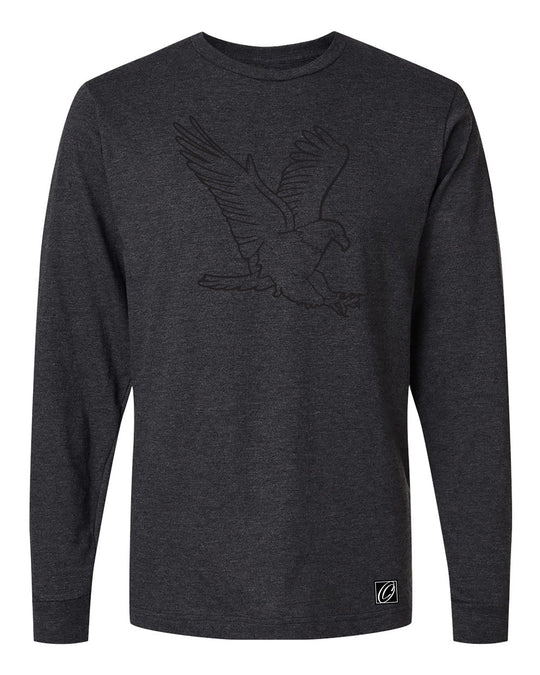 Blackout Mascot Apparel - School Spirit - Tultex Fine Jersey Long Sleeve Tee