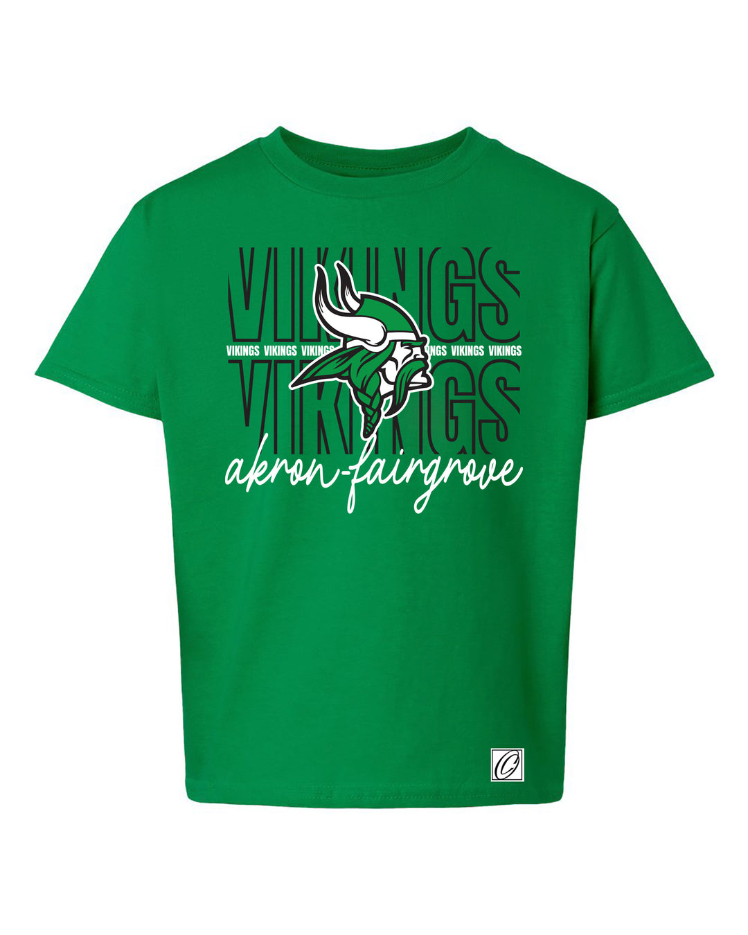 Akron-Fairgrover Vikings - Spirit Wear - Gildan® Youth Softstyle® Ringspun Short Sleeve Tee