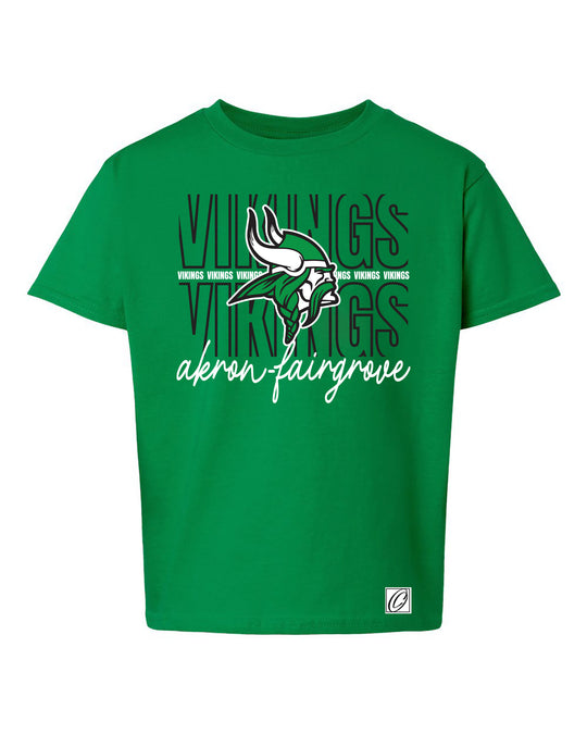 Akron-Fairgrover Vikings - Spirit Wear - Gildan® Youth Softstyle® Ringspun Short Sleeve Tee
