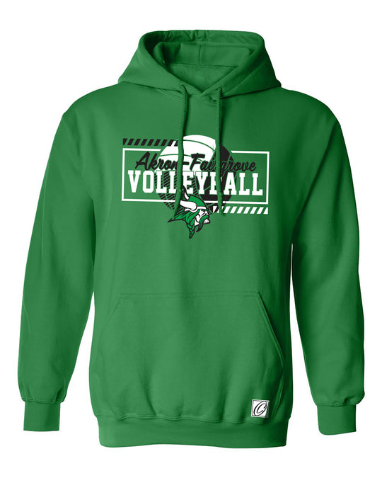 Akron-Fairgrove Vikings - Volleyball - Gildan® Adult Heavy Blend Pullover Hoodie