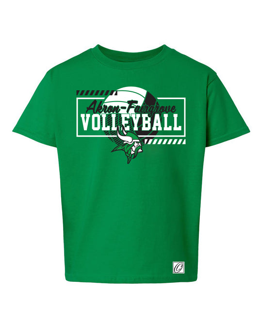 Akron-Fairgrove Vikings - Volleyball - Gildan® Youth Softstyle® Ringspun Short Sleeve Tee