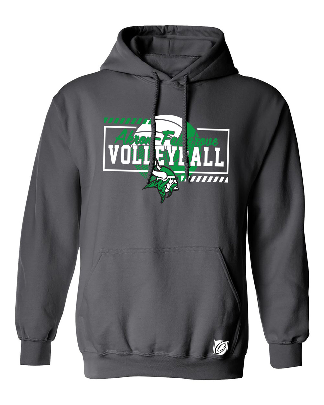 Akron-Fairgrove Vikings - Volleyball - Gildan® Adult Heavy Blend Pullover Hoodie
