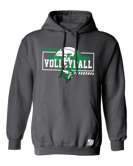 Akron-Fairgrove Vikings - Volleyball - Gildan® Adult Heavy Blend Pullover Hoodie