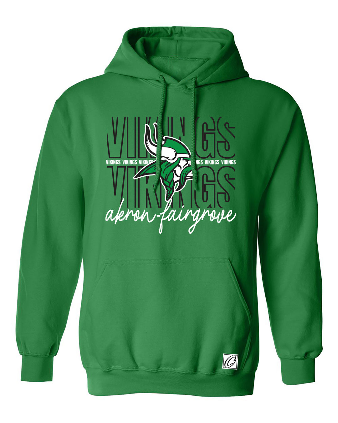 Akron-Fairgrover Vikings - Spirit Wear - Gildan® Adult Heavy Blend Pullover Hoodie