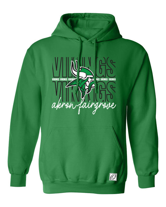 Akron-Fairgrover Vikings - Spirit Wear - Gildan® Adult Heavy Blend Pullover Hoodie