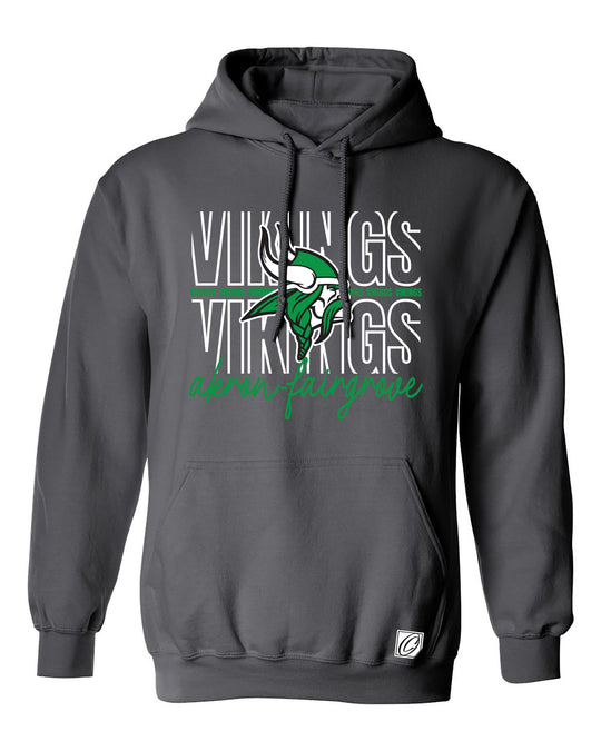 Akron-Fairgrover Vikings - Spirit Wear - Gildan® Adult Heavy Blend Pullover Hoodie