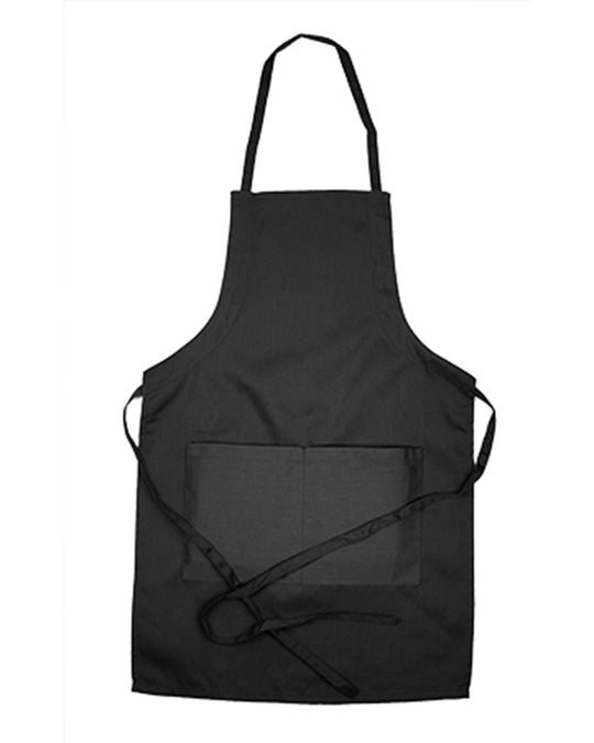 APR53 - Big Accessories 30" Two-Pocket Apron
