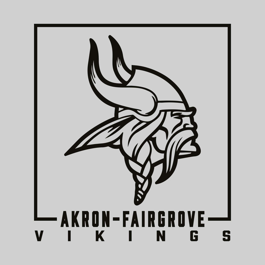 Akron-Fairgrove Vikings - Spirit Wear - Boxed Masoct - Single Color