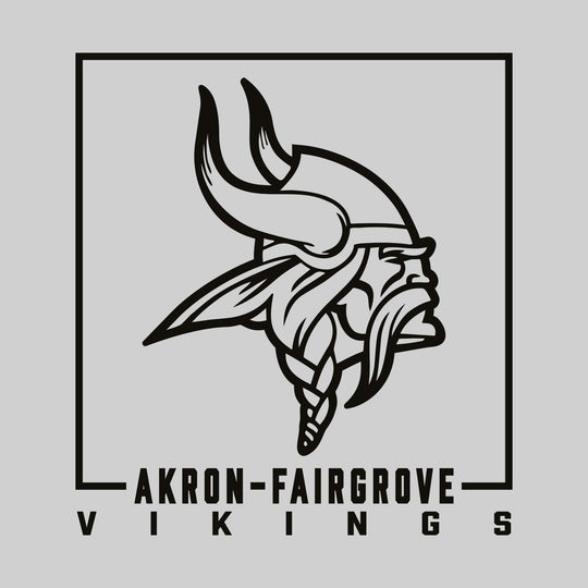 Akron-Fairgrove Vikings - Spirit Wear - Boxed Masoct - Single Color