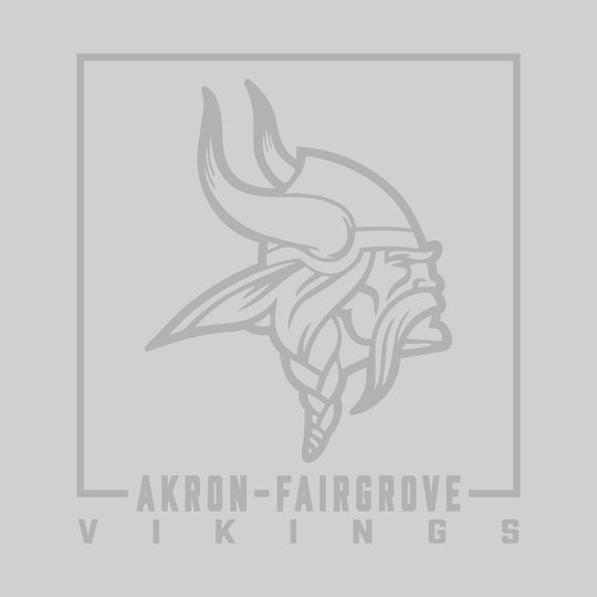 Akron-Fairgrove Vikings - Spirit Wear - Boxed Masoct - Single Color