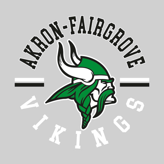 Akron-Fairgrove Vikings - Spirit Wear - Circular Text with Logo