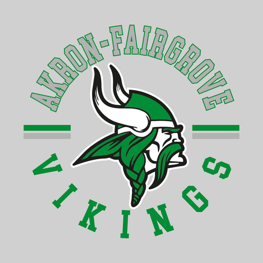 Akron-Fairgrove Vikings - Spirit Wear - Circular Text with Logo