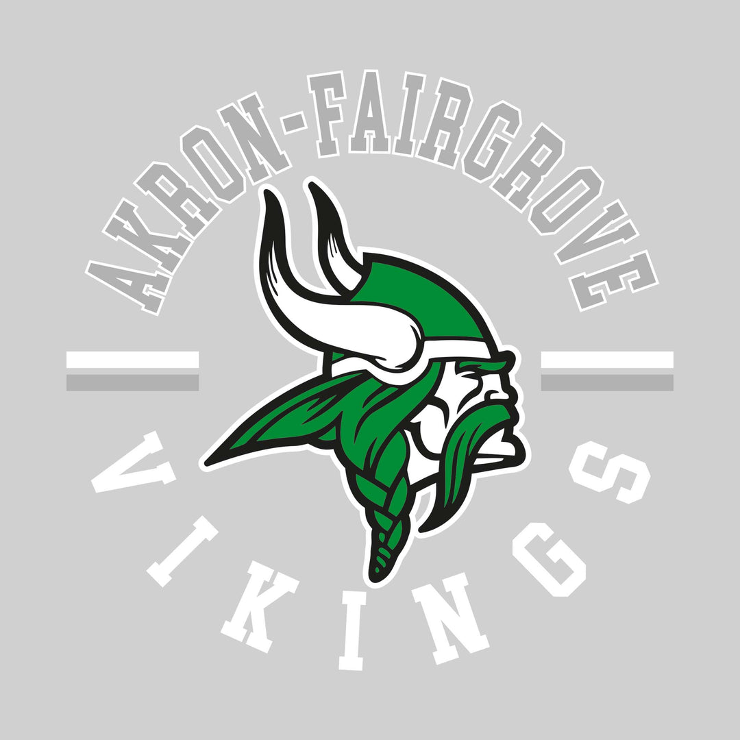 Akron-Fairgrove Vikings - Spirit Wear - Circular Text with Logo