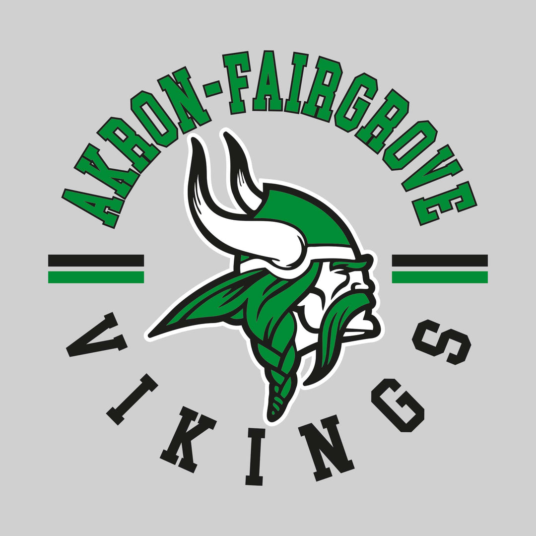 Akron-Fairgrove Vikings - Spirit Wear - Circular Text with Logo
