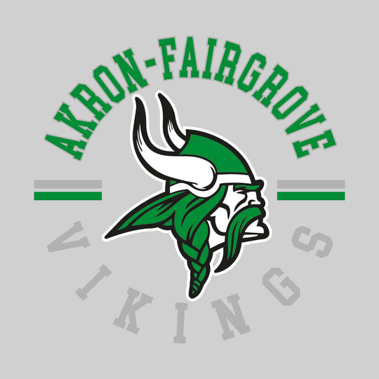 Akron-Fairgrove Vikings - Spirit Wear - Circular Text with Logo