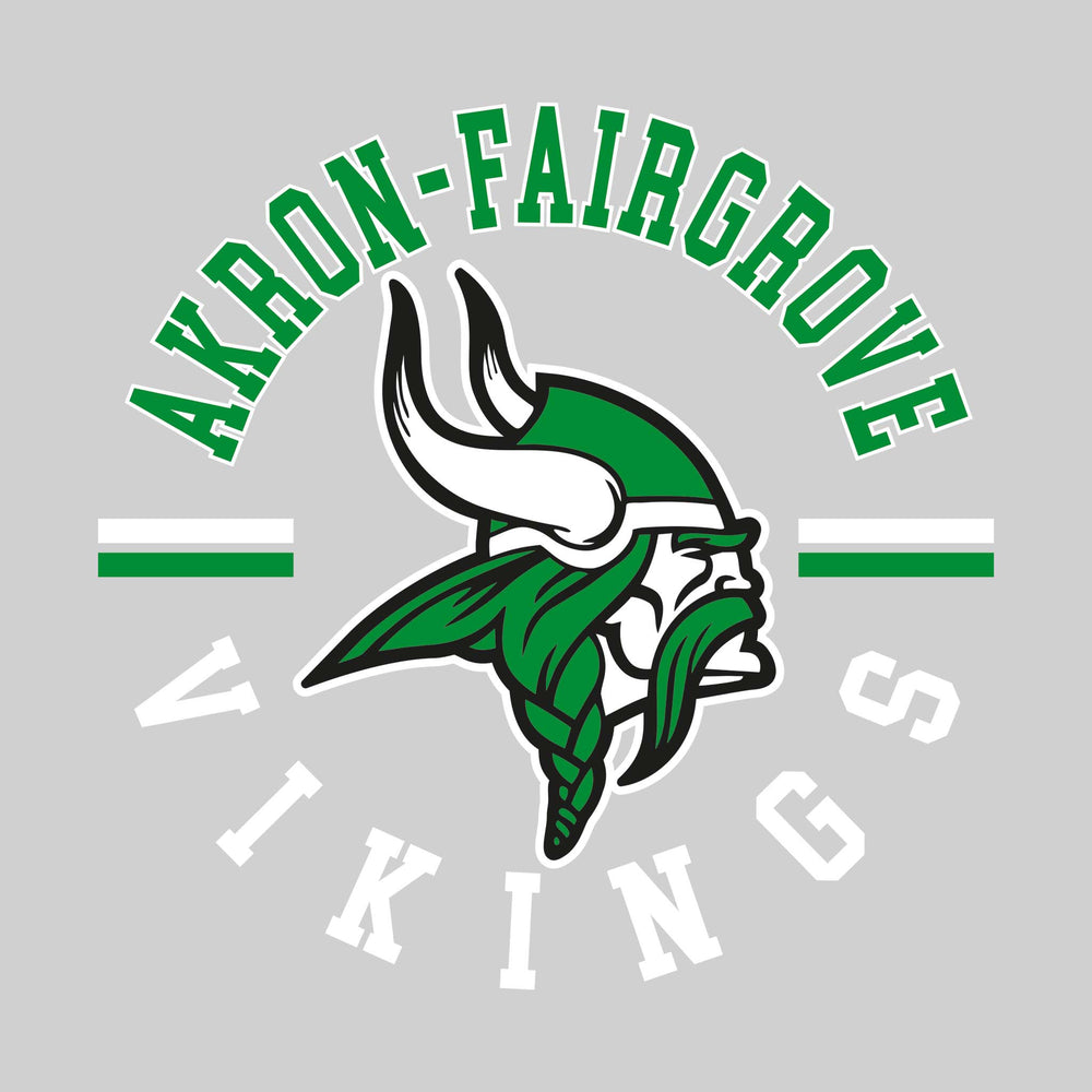 Akron-Fairgrove Vikings - Spirit Wear - Circular Text with Logo