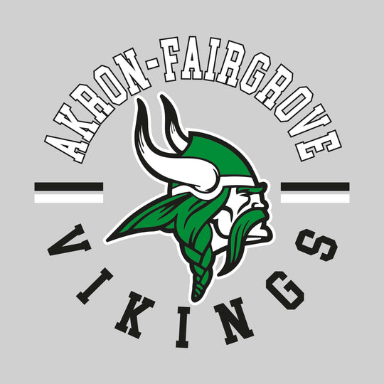 Akron-Fairgrove Vikings - Spirit Wear - Circular Text with Logo