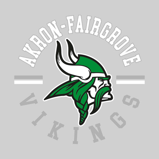 Akron-Fairgrove Vikings - Spirit Wear - Circular Text with Logo