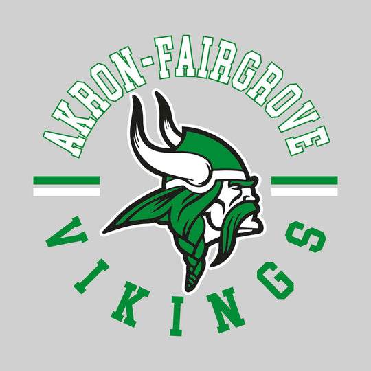 Akron-Fairgrove Vikings - Spirit Wear - Circular Text with Logo