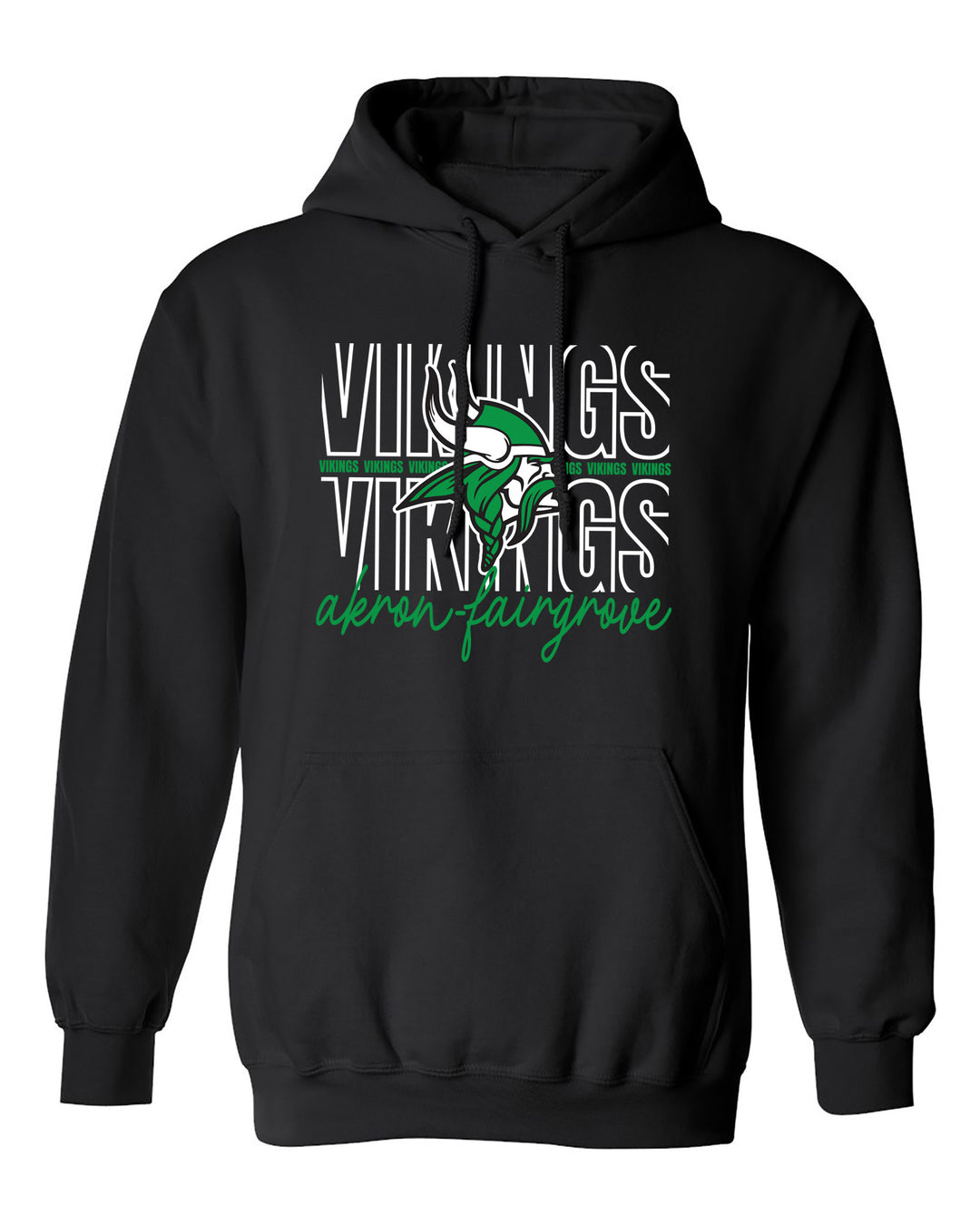 Akron-Fairgrover Vikings - Spirit Wear - Gildan® Adult Heavy Blend Pullover Hoodie
