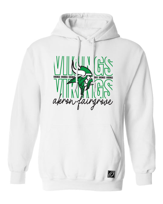 Akron-Fairgrover Vikings - Spirit Wear - Gildan® Adult Heavy Blend Pullover Hoodie
