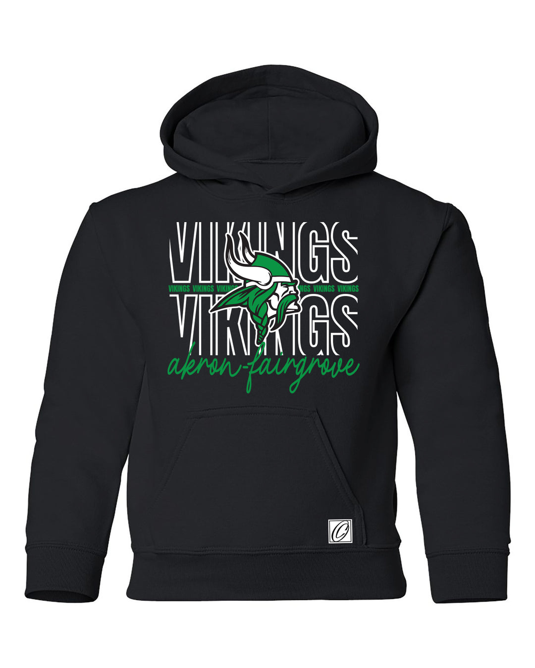 Akron-Fairgrove Vikings - Spirit Wear - Gildan® Youth Heavy™ Blend Pullover Hoodie