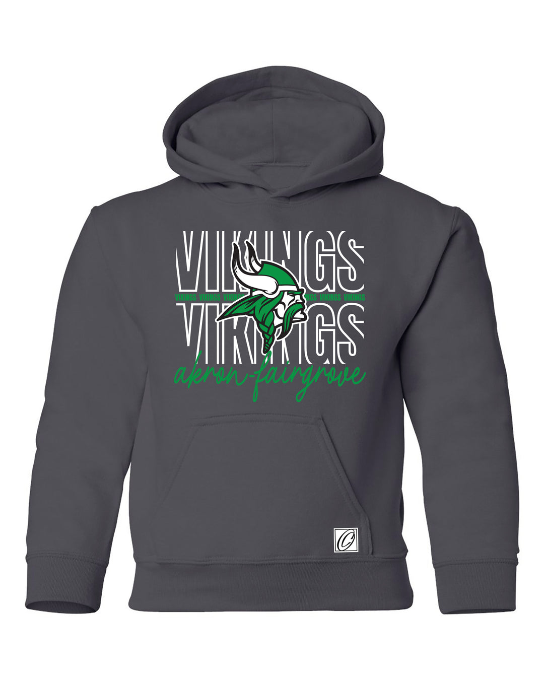 Akron-Fairgrove Vikings - Spirit Wear - Gildan® Youth Heavy™ Blend Pullover Hoodie