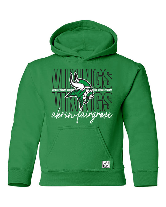 Akron-Fairgrove Vikings - Spirit Wear - Gildan® Youth Heavy™ Blend Pullover Hoodie