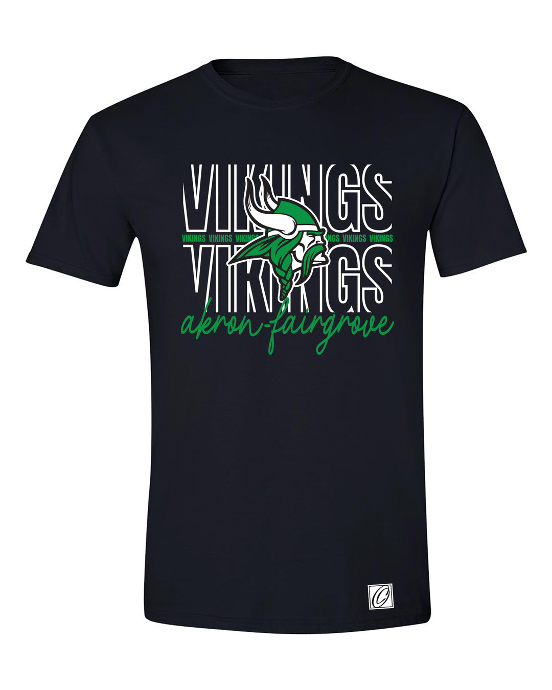 Akron-Fairgrove Vikings - Spirit Wear - Gildan® Adult Softstyle® Ringspun Short Sleeve Tee