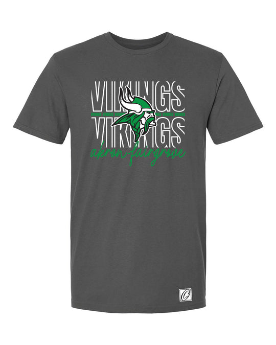 Akron-Fairgrove Vikings - Spirit Wear - Gildan® Adult Softstyle® Ringspun Short Sleeve Tee
