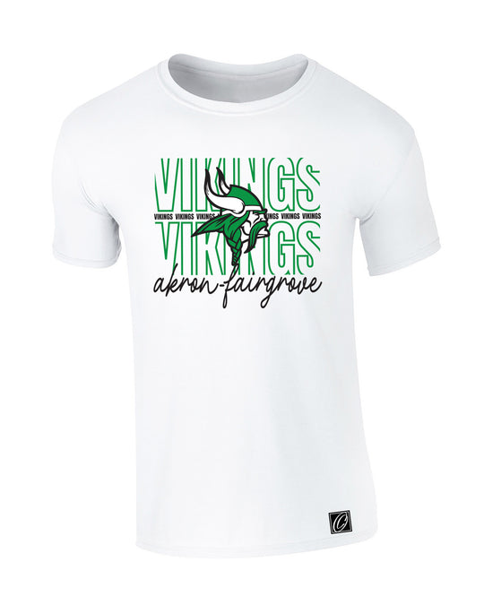 Akron-Fairgrove Vikings - Spirit Wear - Gildan® Adult Softstyle® Ringspun Short Sleeve Tee