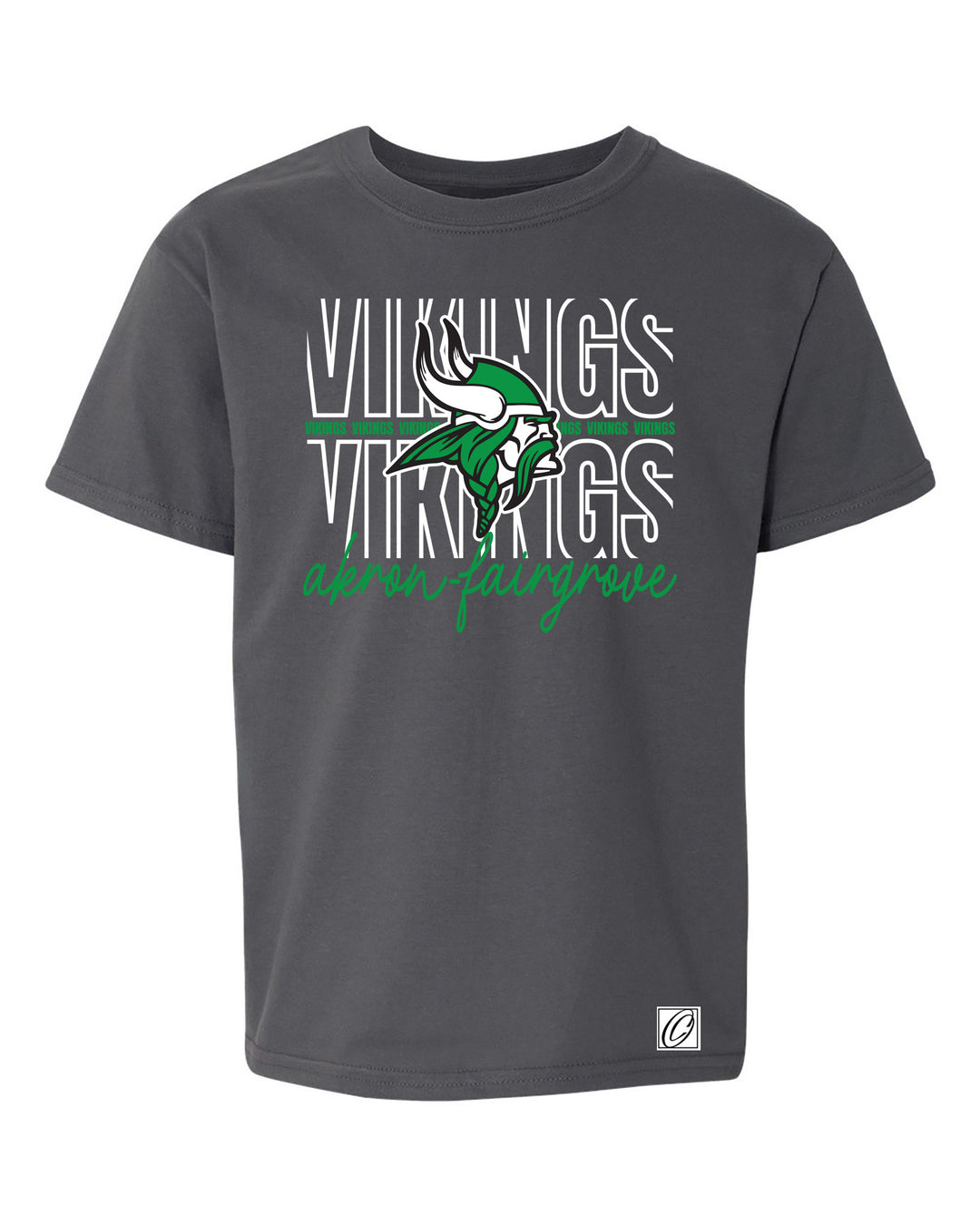 Akron-Fairgrover Vikings - Spirit Wear - Gildan® Youth Softstyle® Ringspun Short Sleeve Tee