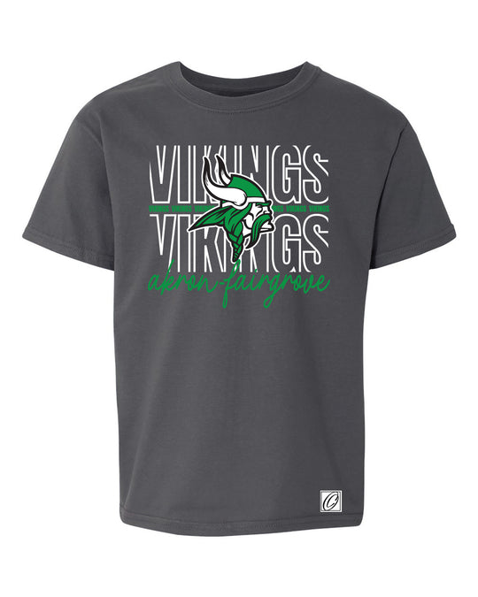 Akron-Fairgrover Vikings - Spirit Wear - Gildan® Youth Softstyle® Ringspun Short Sleeve Tee